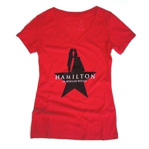 Hamilton Star V-Neck Women’s Fit T-Shirt Broadway